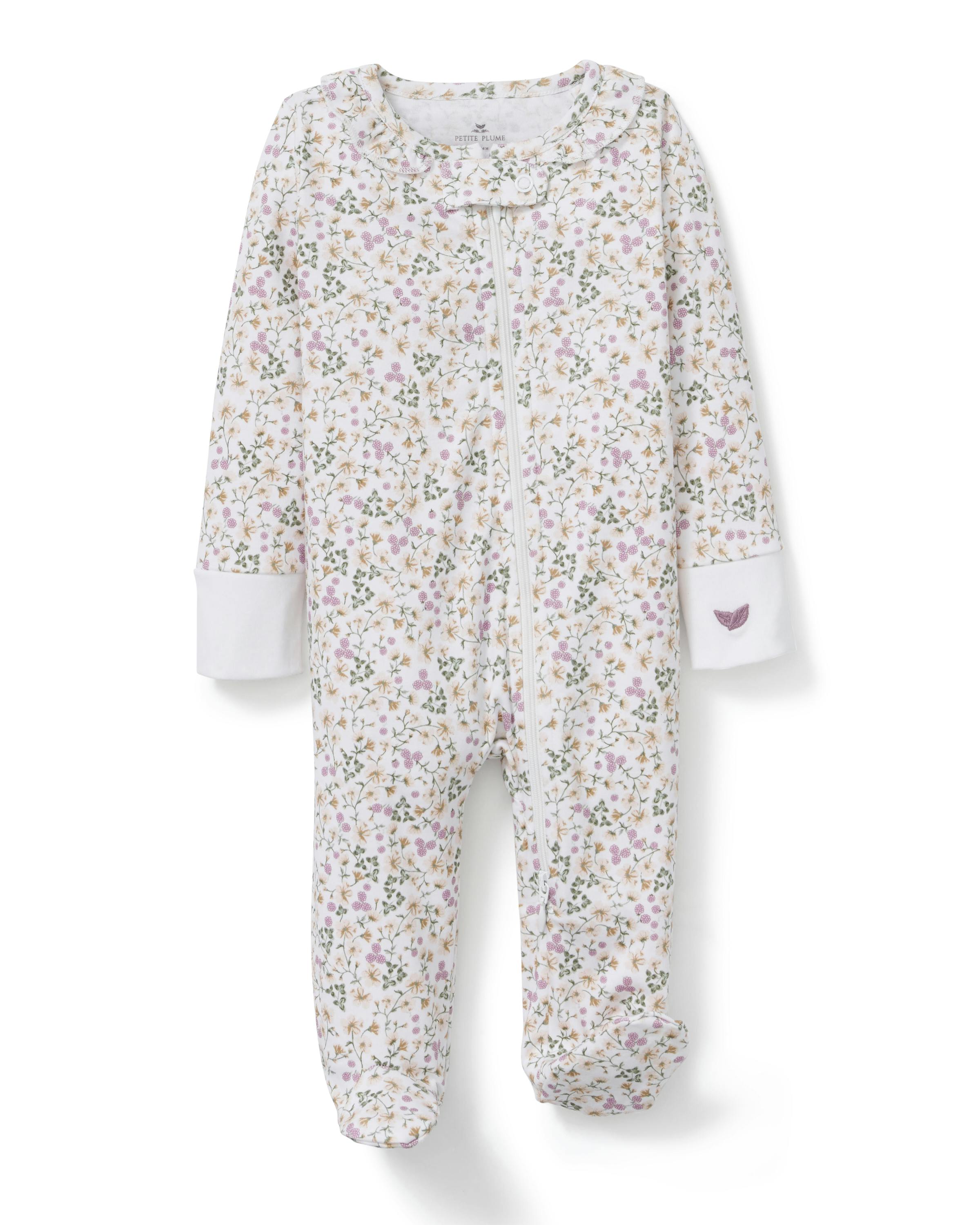 Baby's Pima Romper in Meadow Bloom