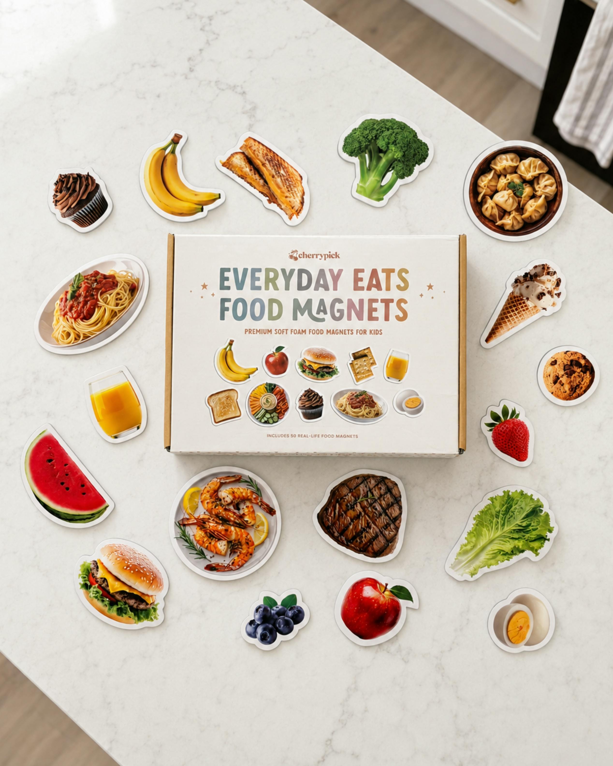 Everyday Eats Food Magnets (65 pc set)