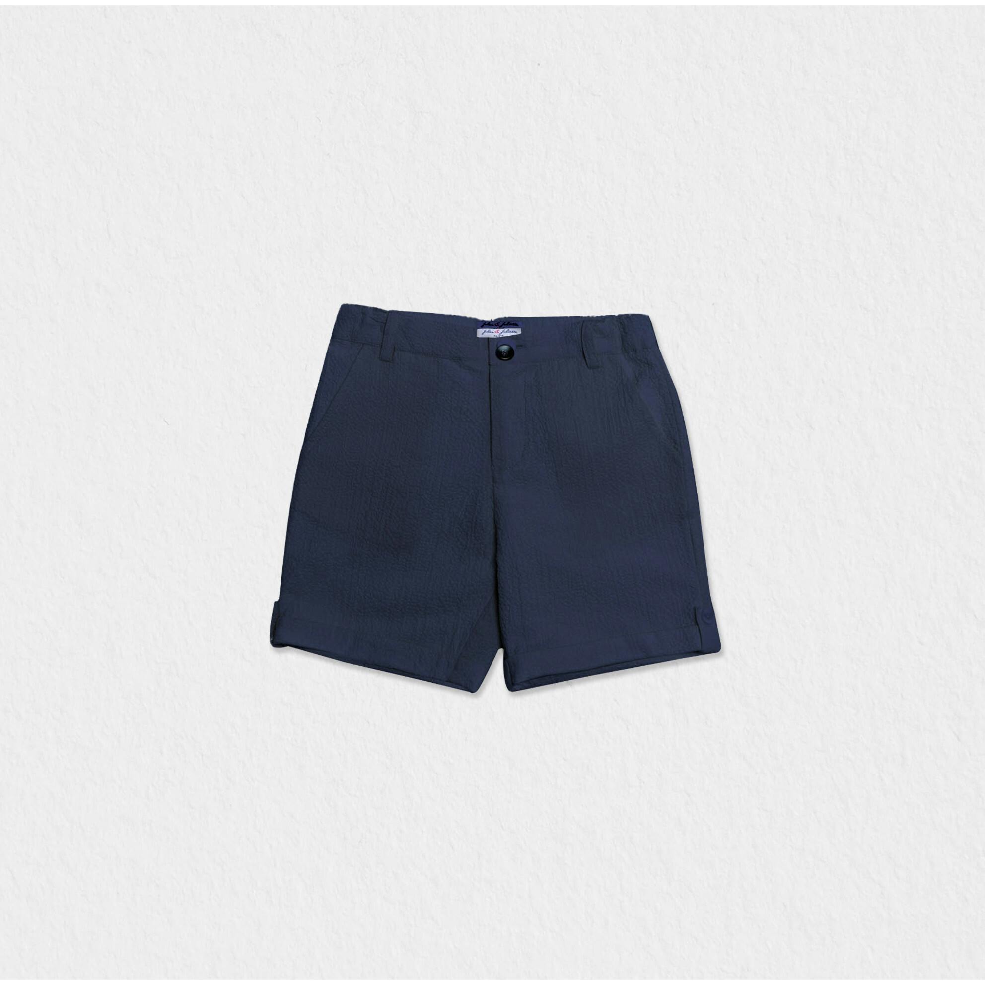 Billy Boy Shorts, Navy Blue Shrink