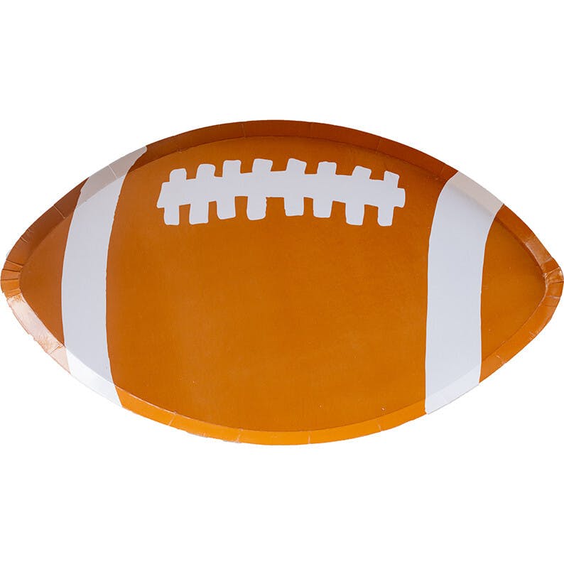 Football Shape Plates