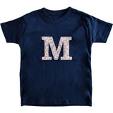 Liberty of London Children's Personalised Short Sleeve T-shirt - White