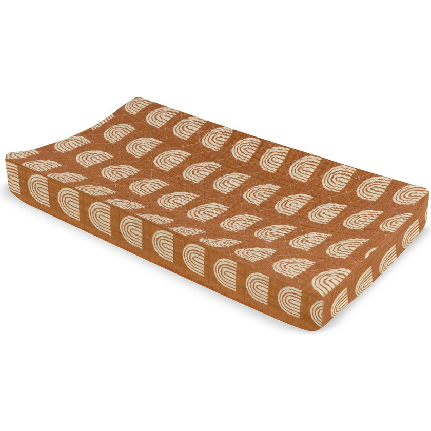 Organic Muslin Cotton Quilted Changing Pad Cover