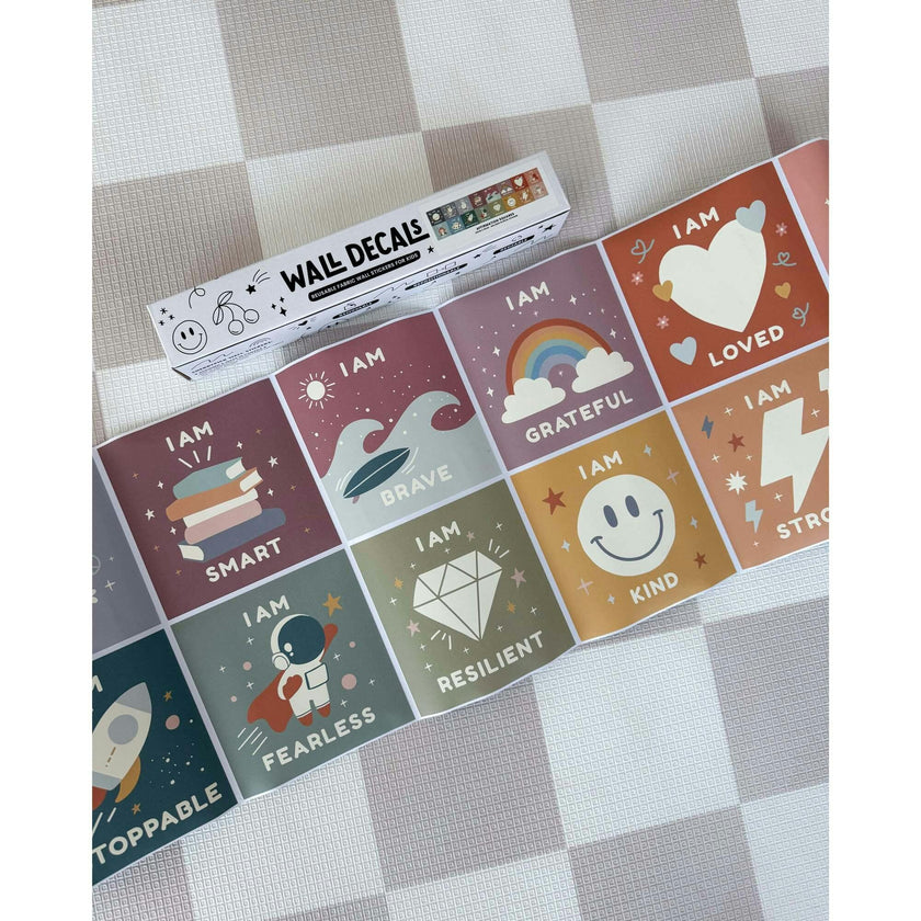 Peel & Stick Fabric Wall Stickers