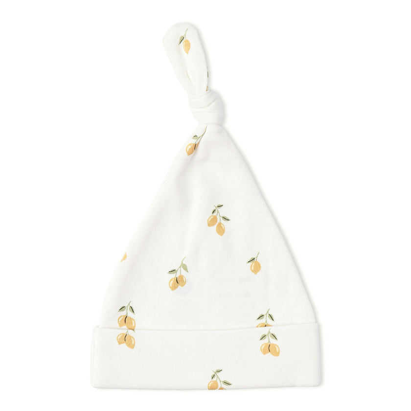 Organic Swaddle Blanket & Hat Set