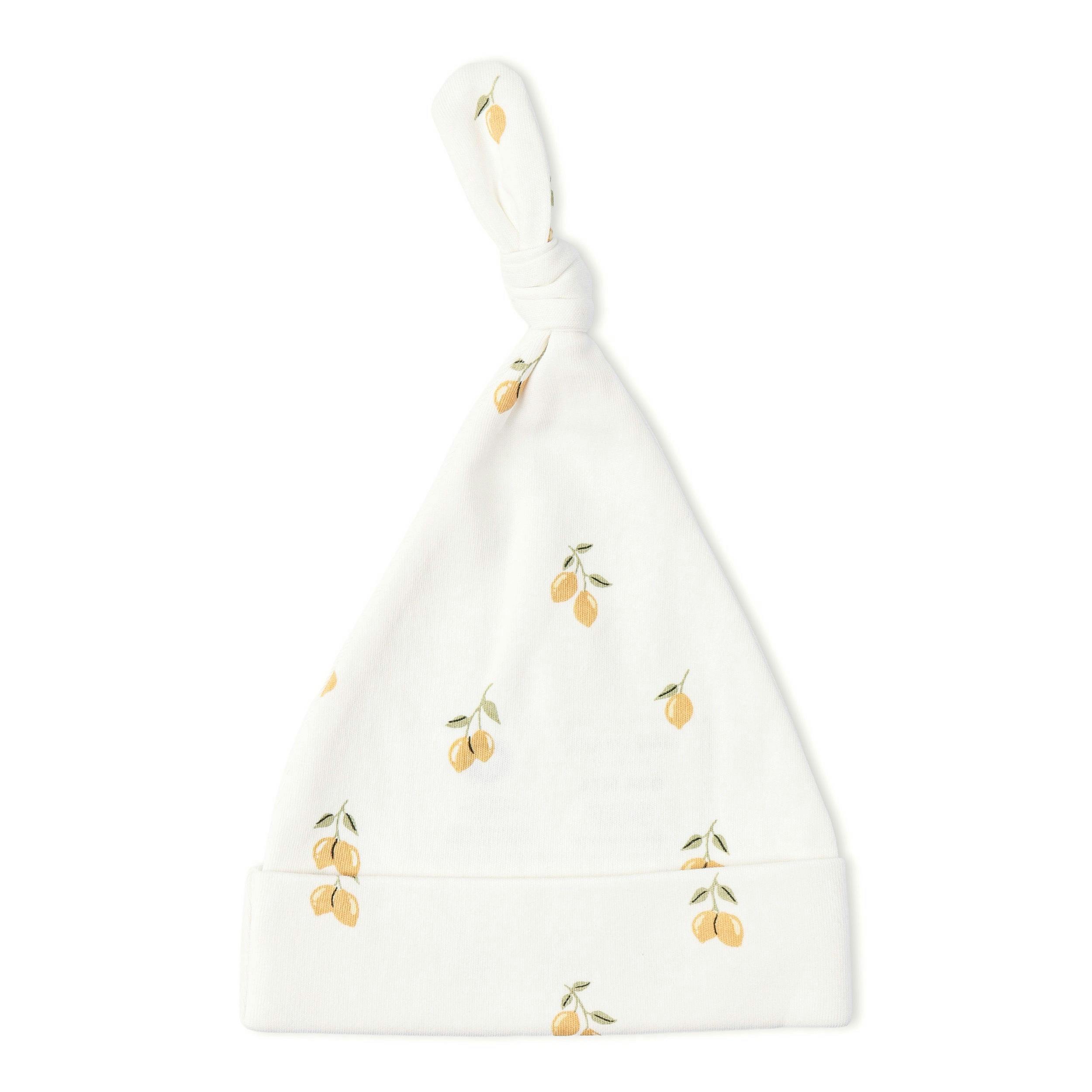 Organic Swaddle Blanket & Hat Set