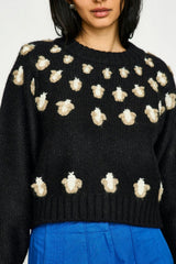 Bavaria Sweater in Black Maize