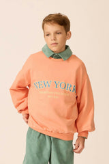 Organic Weekend Sweatshirt in Sunset Serenade