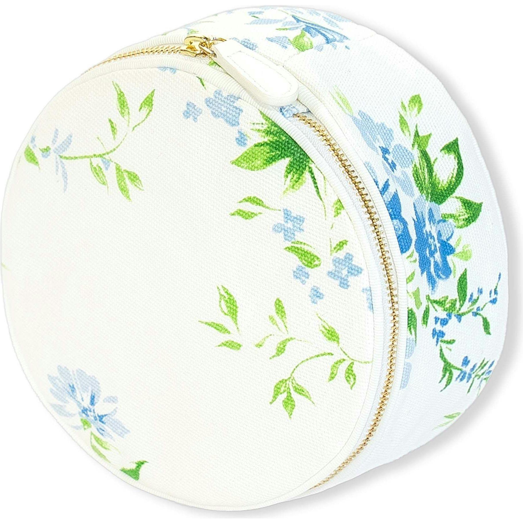D. Porthault pour AERIN Large Round Jewlery Case