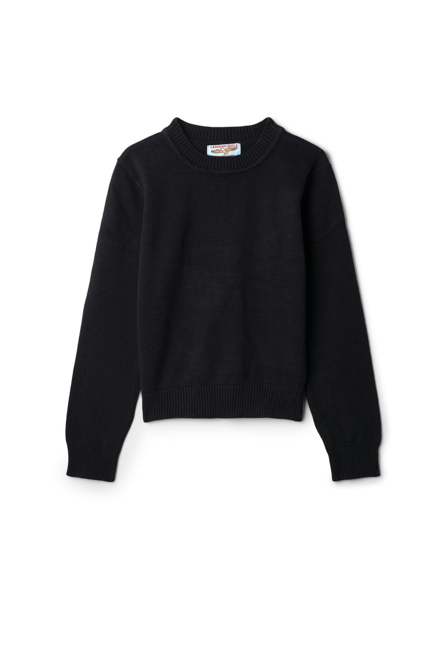 Basic Knit Crewneck Sweater
