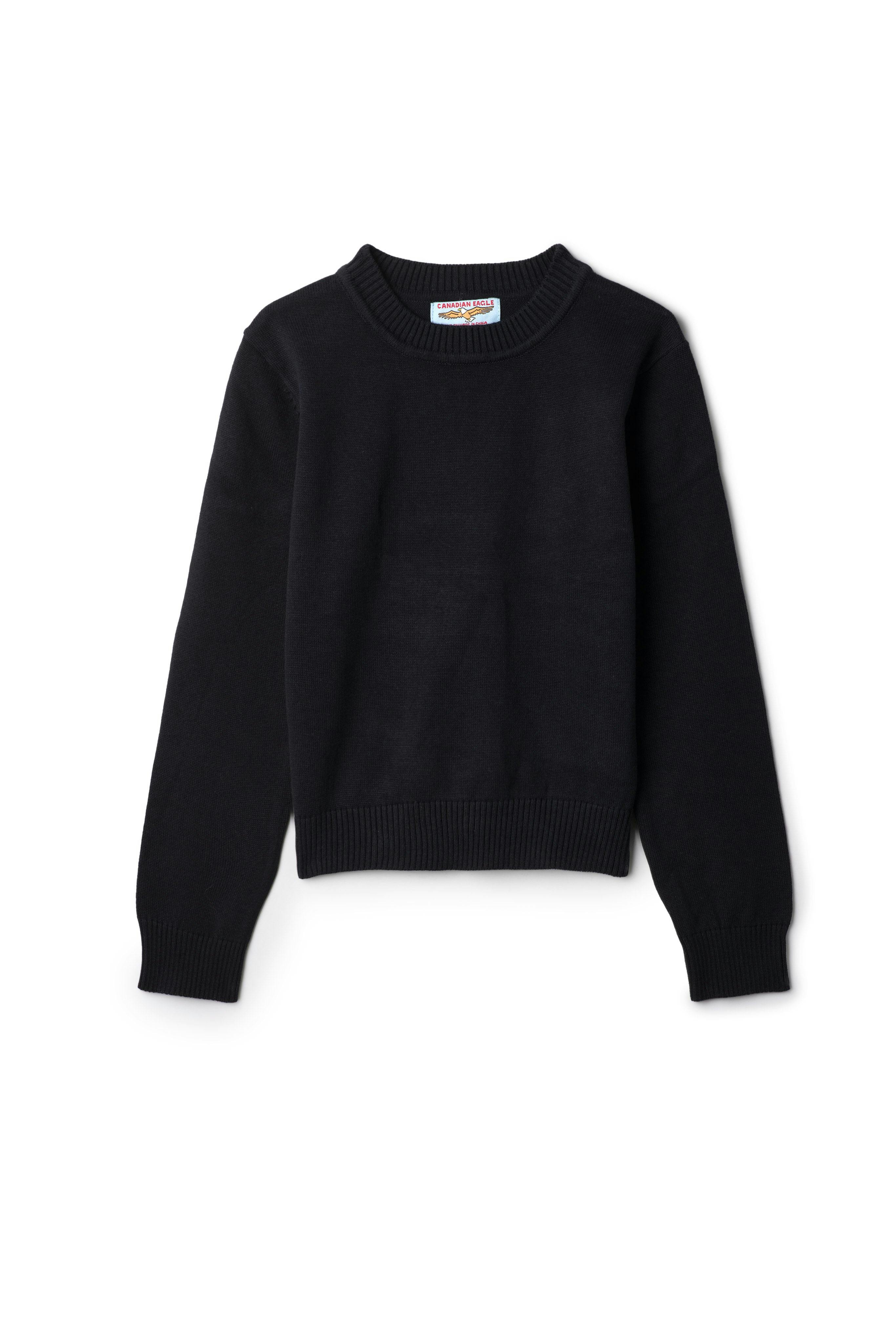 Basic Knit Crewneck Sweater
