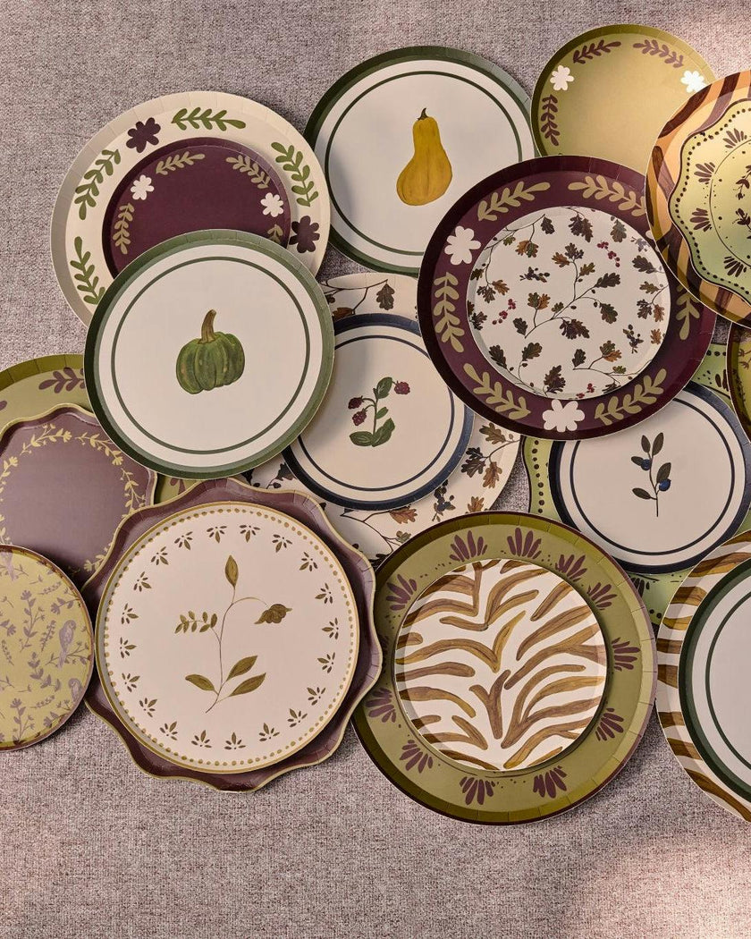 Bistro Appetizer Plate Set - Green