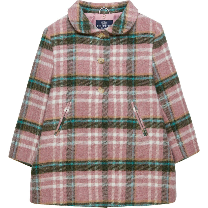 Baby Classic Coat in Burgundy