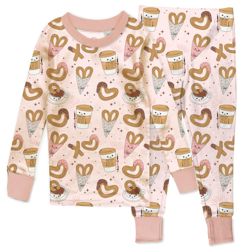 ZEN 2-Piece Toddler Girls Pajamas