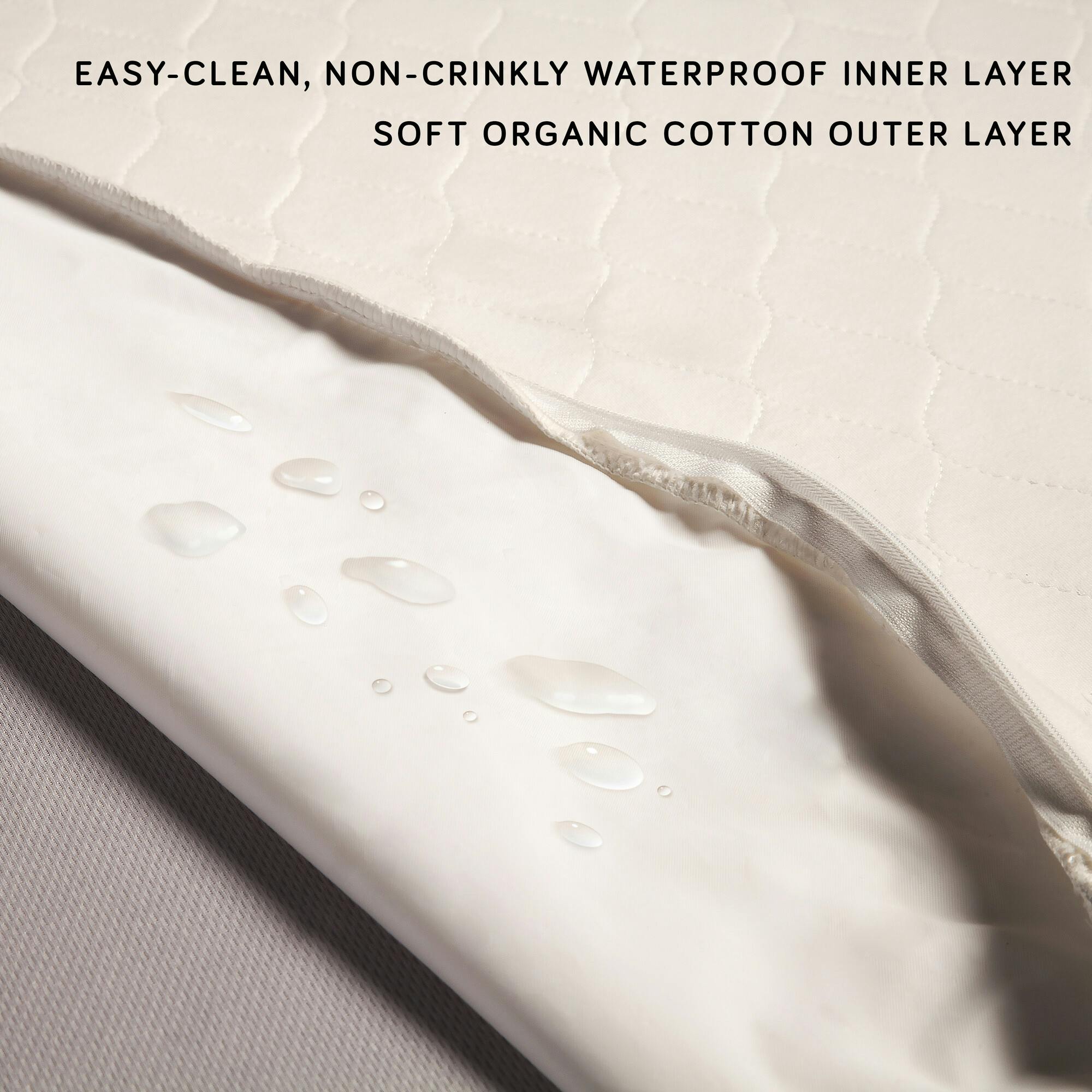 Pure Core Crib Mattress with Hybrid Waterproof Cover