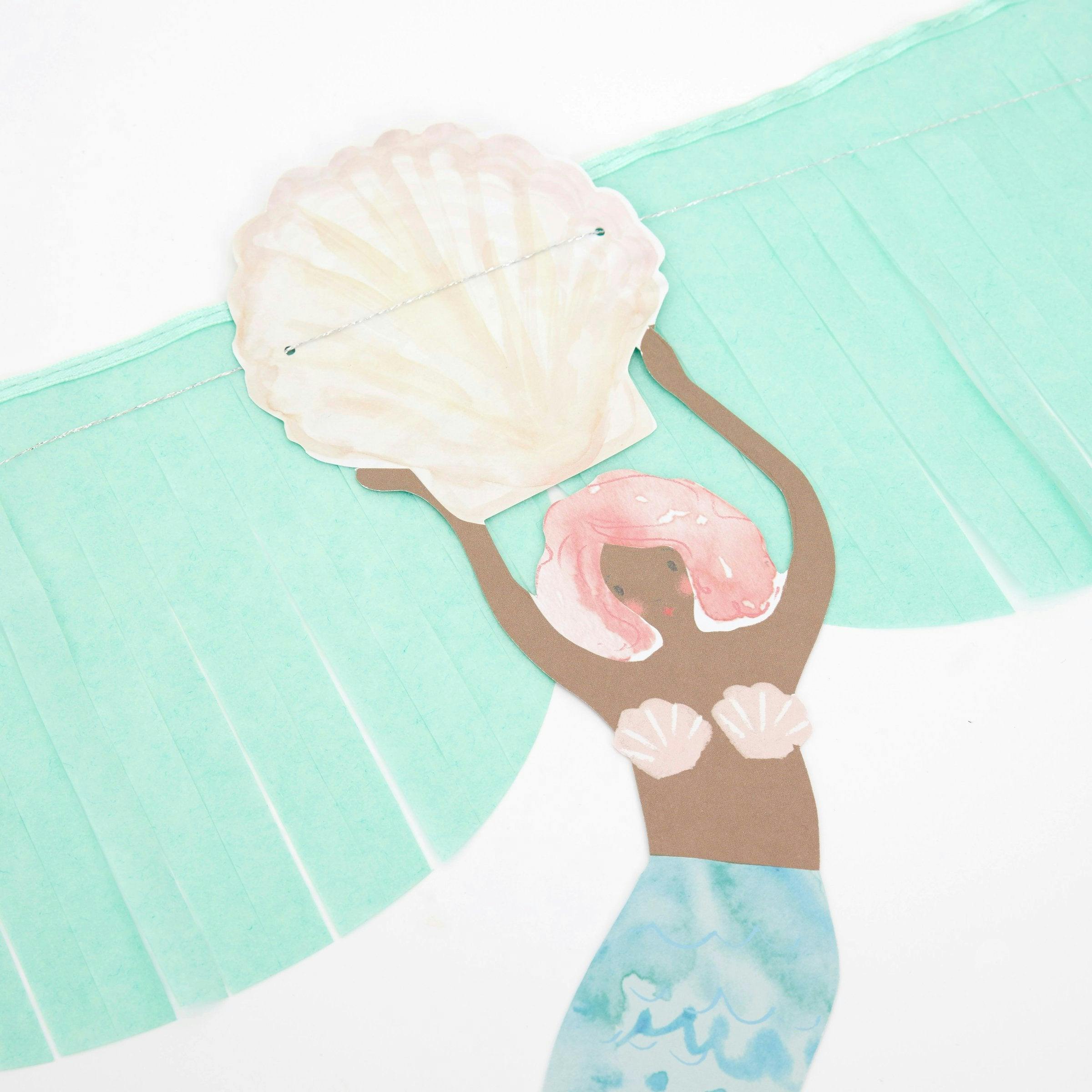 Mermaid Fringe Garland Set