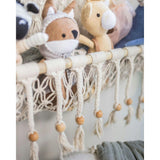 Willow Macrame Storage Wall Decor