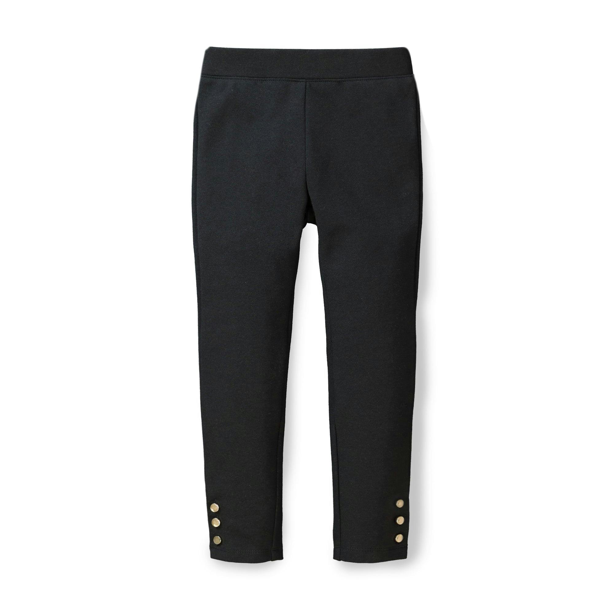 Button Cuff Ponte Pant