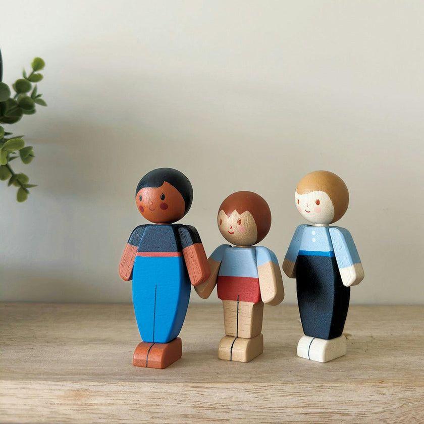 We Are Family Doll Shelf