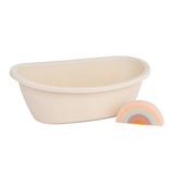 Bathtub and Rainbow Sponge Doll Accessory Set