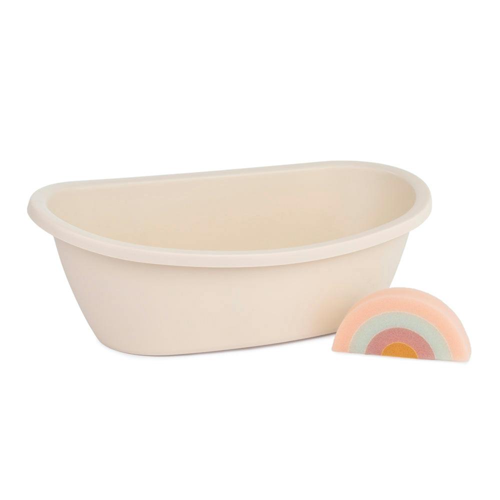 Bathtub and Rainbow Sponge Doll Accessory Set