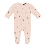 Scooter Tulip Printed Snap Front Cotton Romper