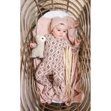 Vintage Victorian Long Sleeve Footie