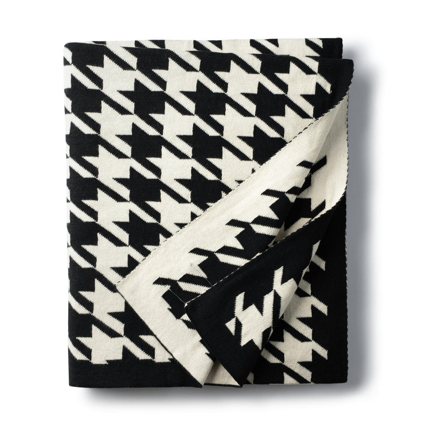 Houndstooth Throw