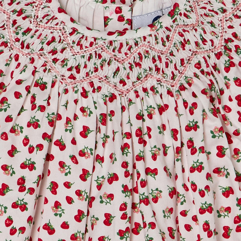 Hand-Smocked Baby Bubble - Estela