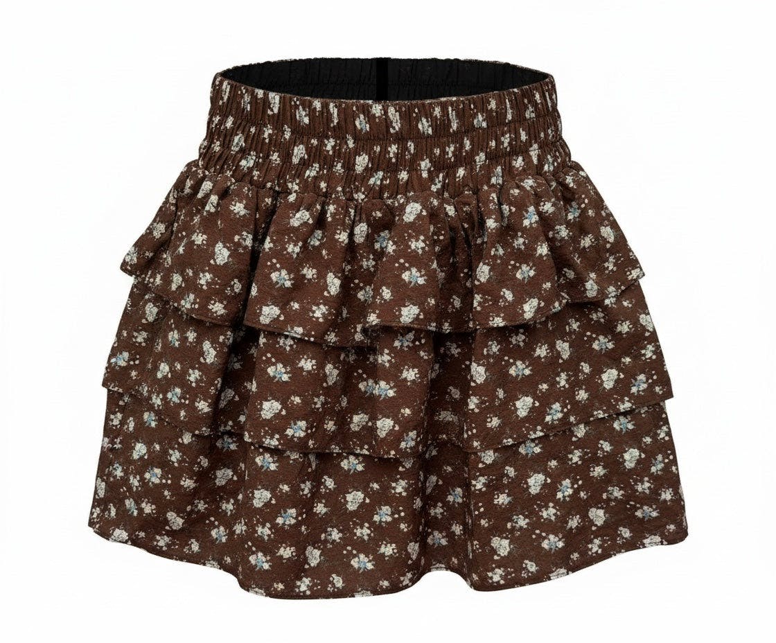 Abby Skort Espresso Bouquets