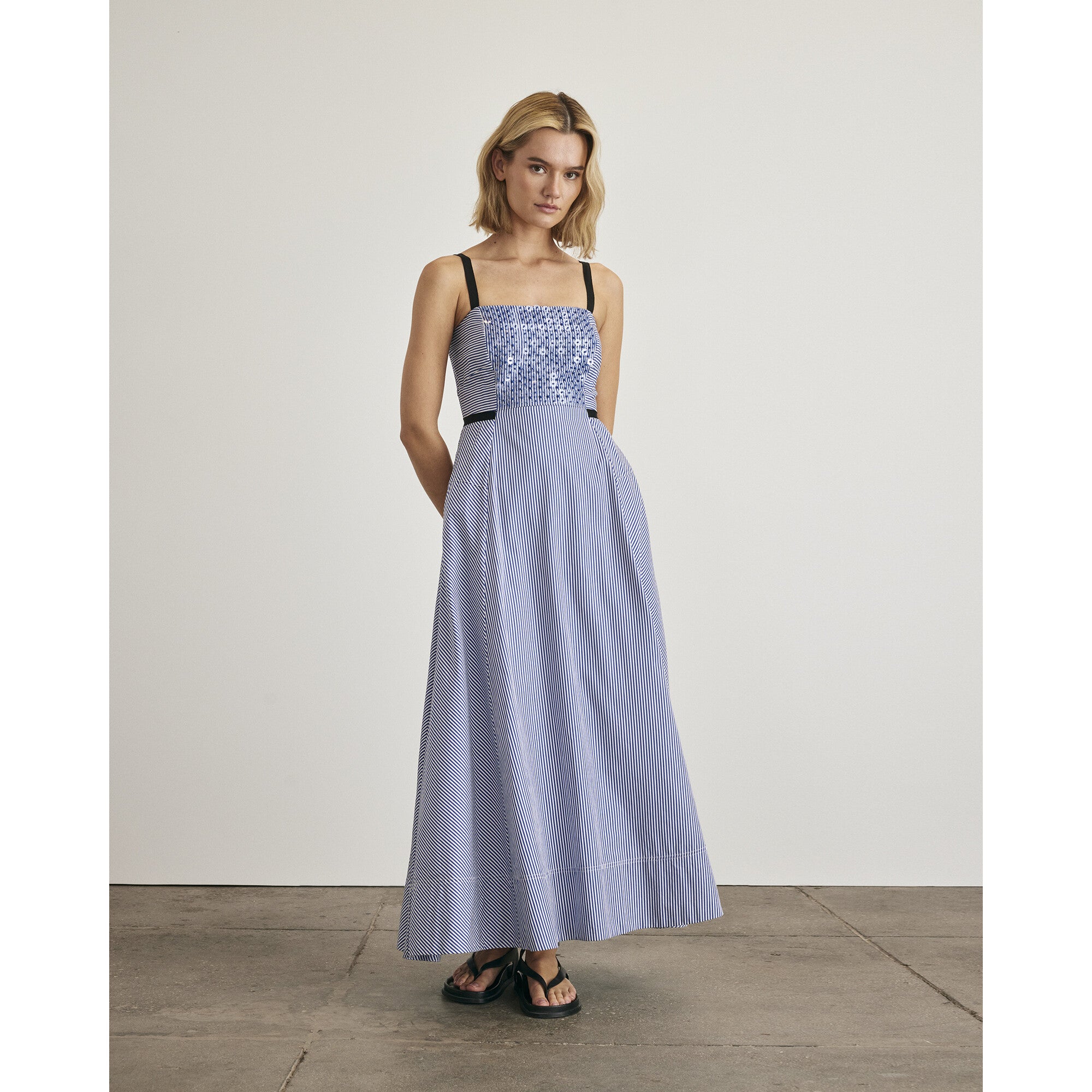 Tavira Dress, Blue
