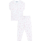 Pink Bunny Toile Pajama