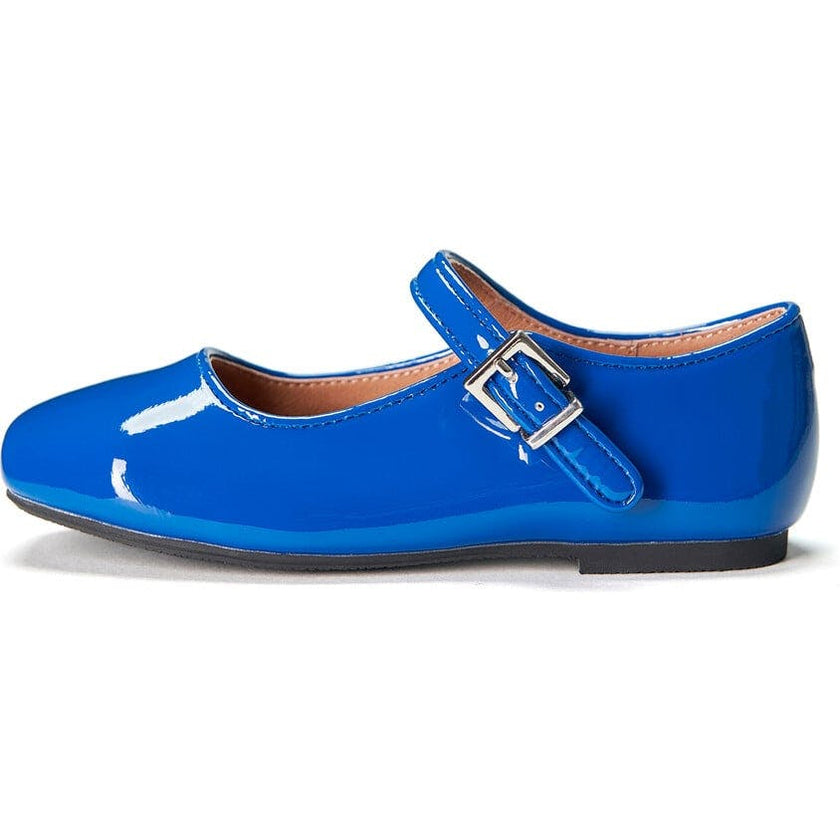 Clover Polished Leather Mary Jane Shoes