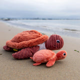 SEA TURTLE - MOM & BABY - TERRACOTTA