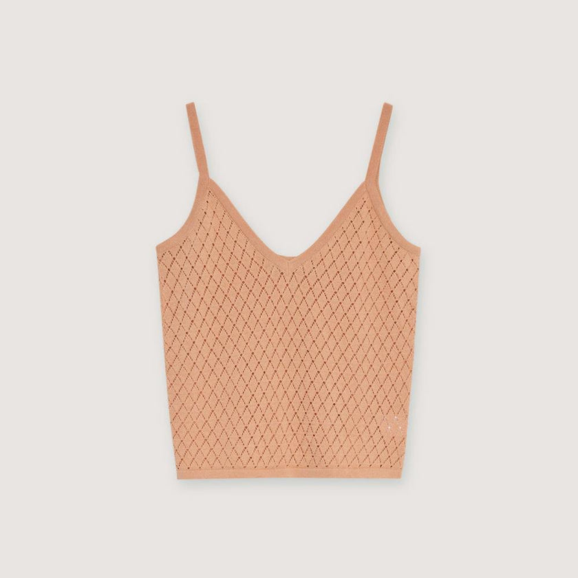 Lirio Woman Top Peach Nougat