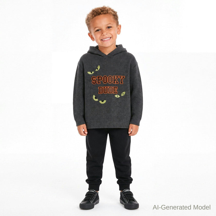 Boys Hooded Sweater | Spooky Dude