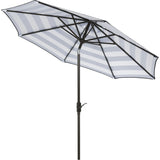 Iris Stripe Patio Umbrella