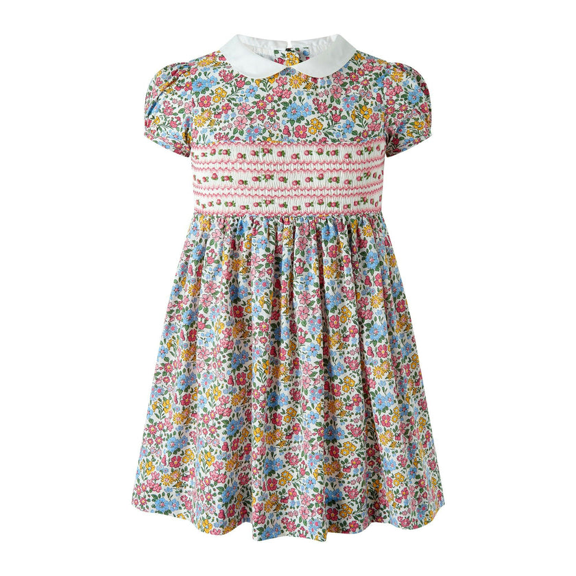 Ditsy Floral Smocked Dress