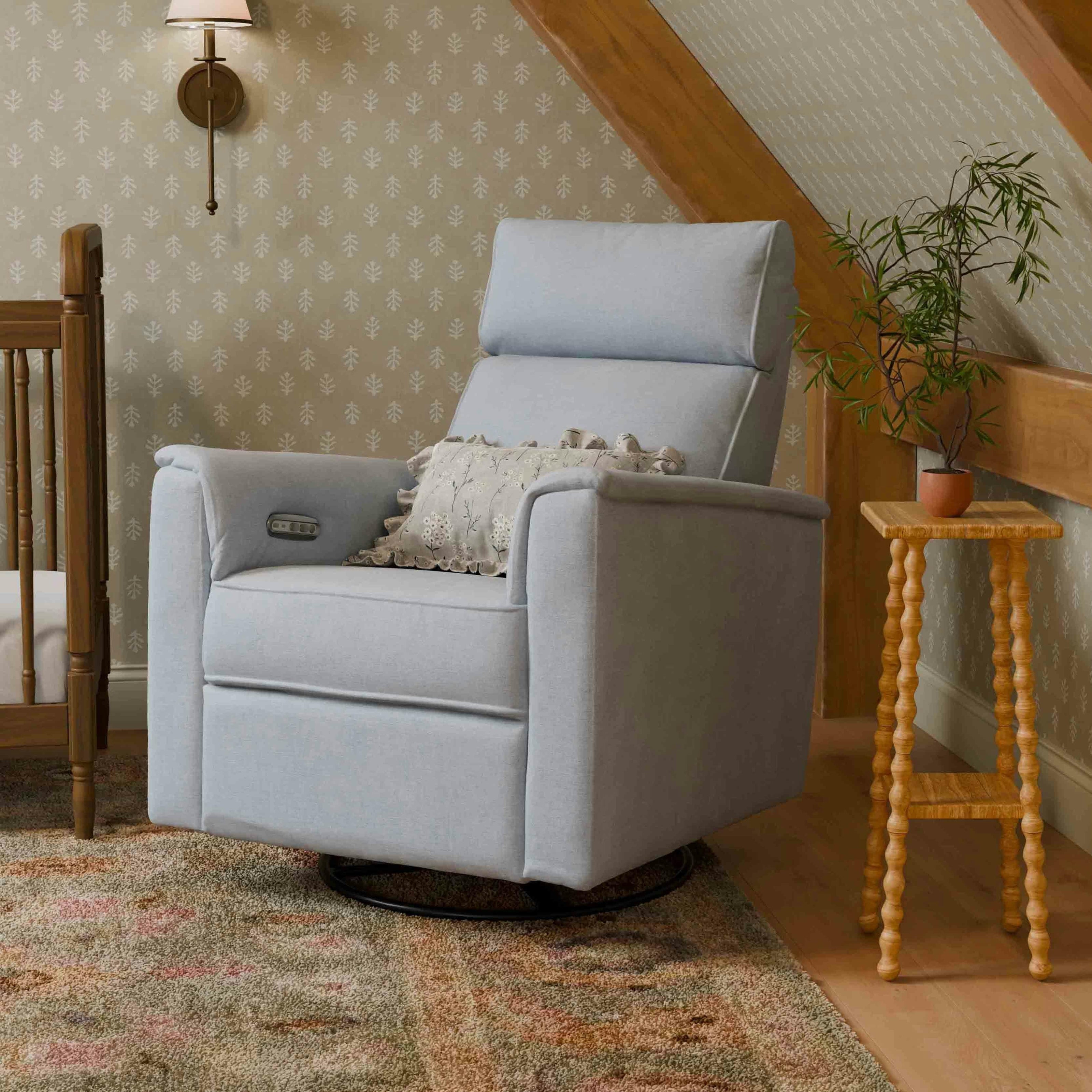 Namesake Willa Plus Power Glider Recliner w/ Power Headrest