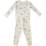 Ribbed Toddler Pajama - Baa Baa