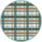 Fall Plaid Bamboo Convertible Footie Romper