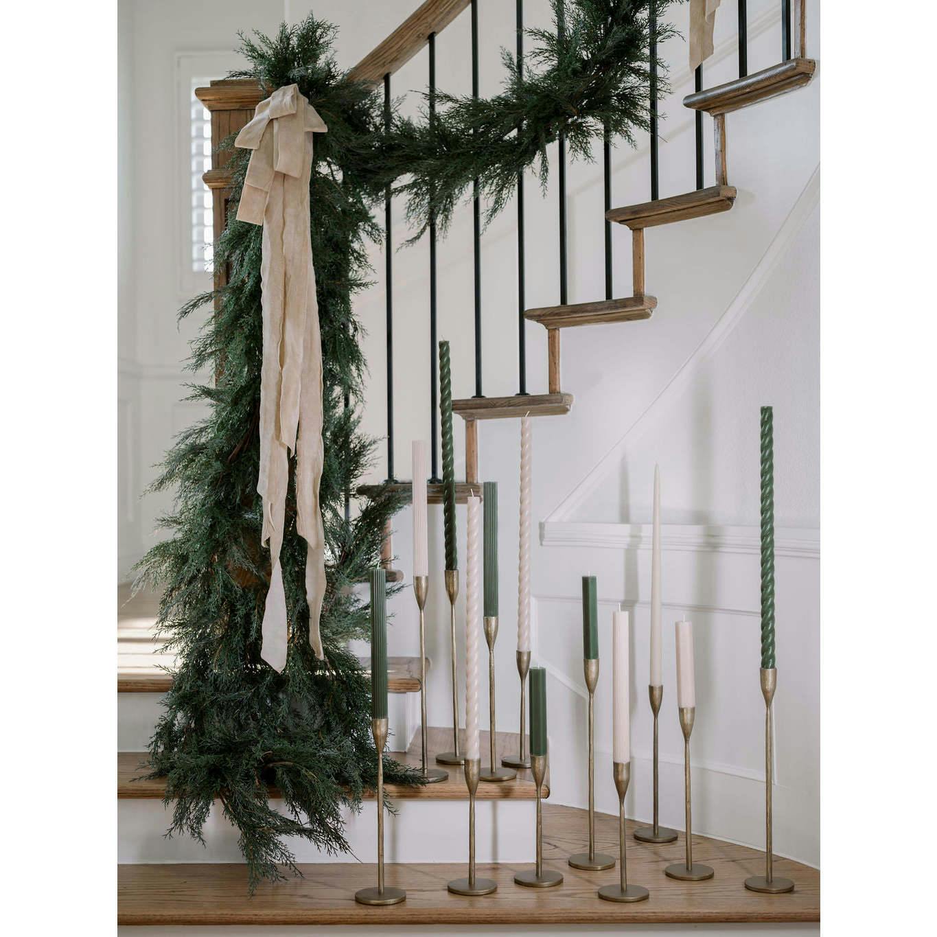 9' Faux Evergreen Cedar Garland