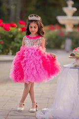 Princess Rosabelle Ruffle Dress - Girls Party Dress