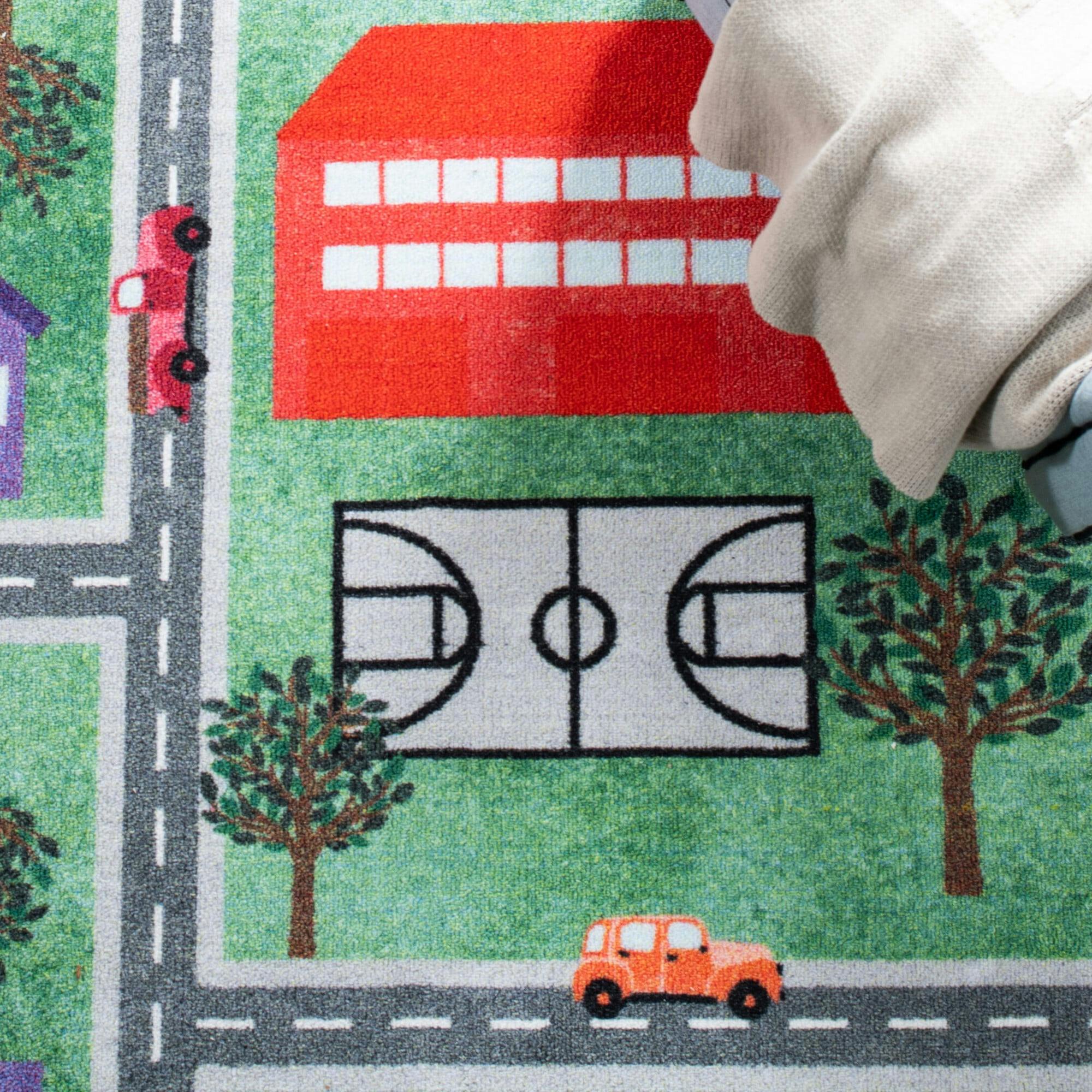 Kids Playhouse Avalon Rug, Green