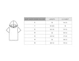 Boys Short Sleeve Hoodie Pullover in Sky Blue Stripe