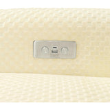 Arc Electronic Recliner & Swivel Glider With USB Port