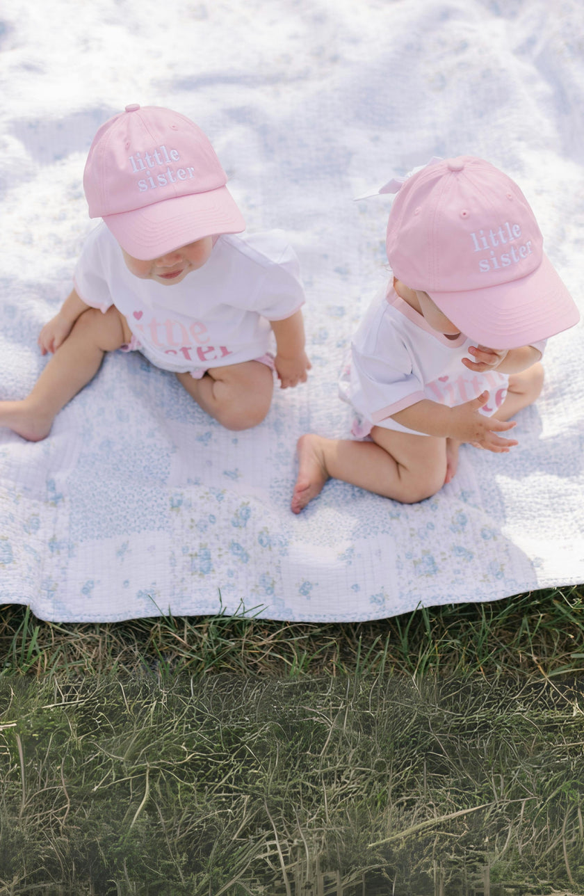 Little Sister Bow Baseball Hat - Baby/Toddler