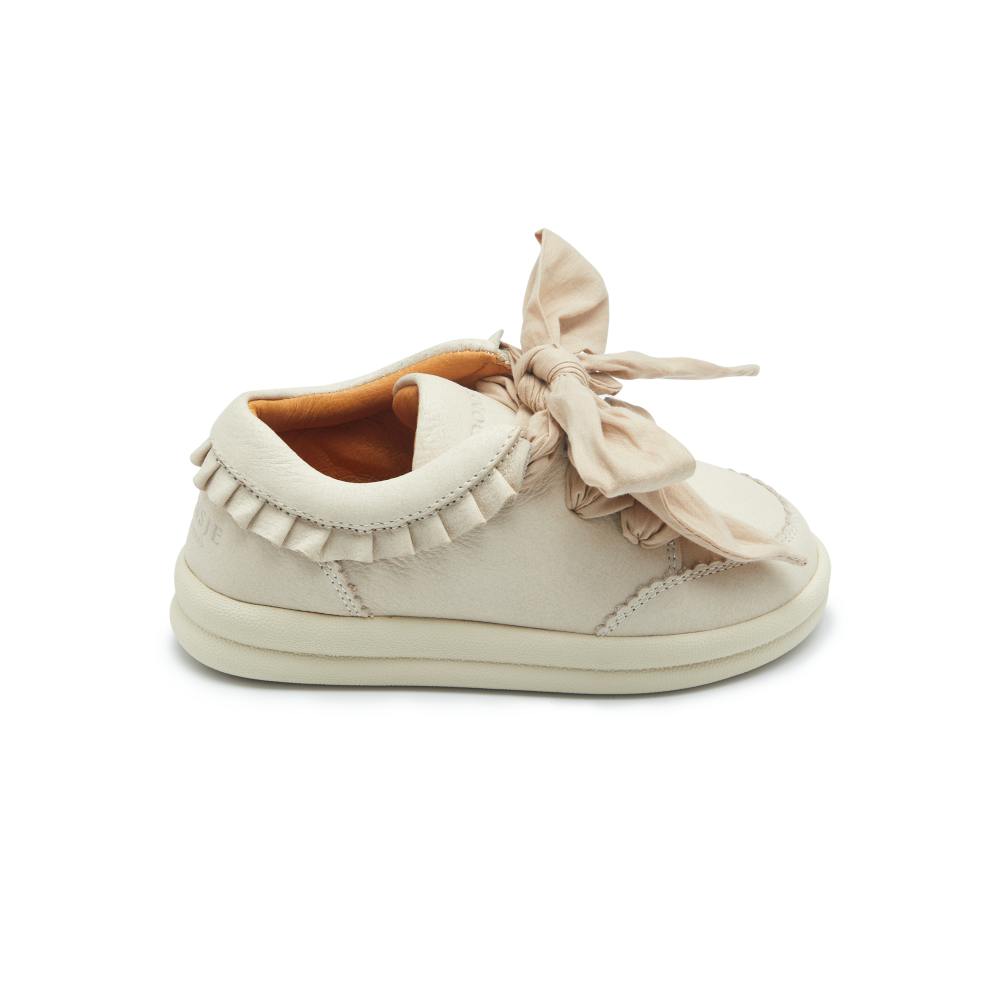 Lexley Sneakers | Cream Leather
