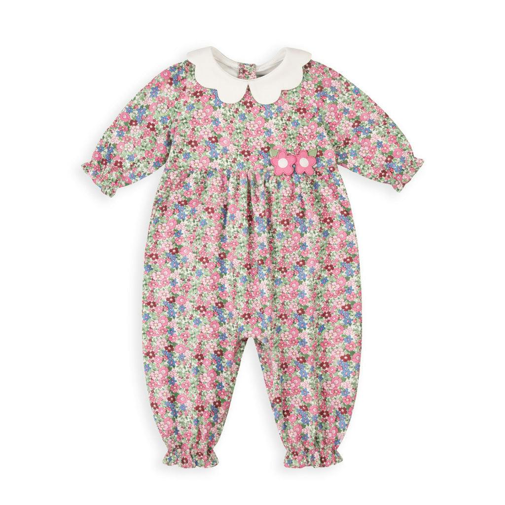 Floral Knit Longall with Flowers