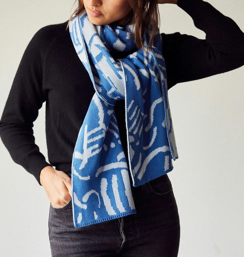 Fold Knit Scarf