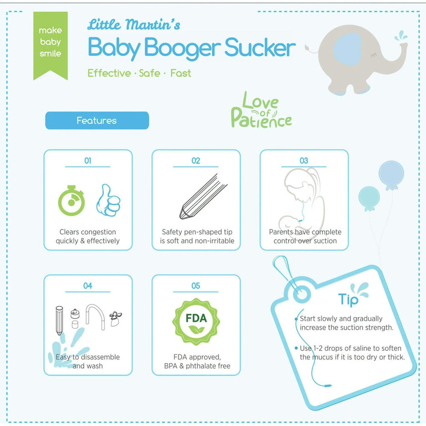 Baby Booger Sucker: Blue